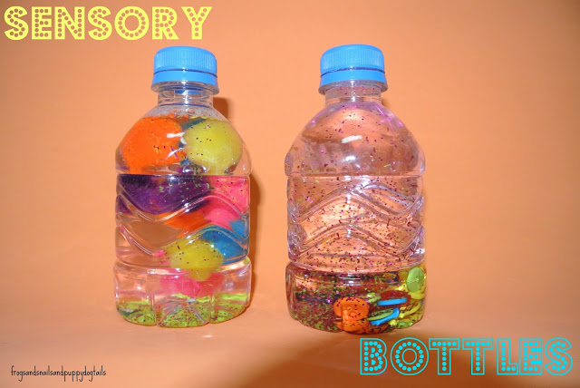 Sensory Bottles- fine motor skills