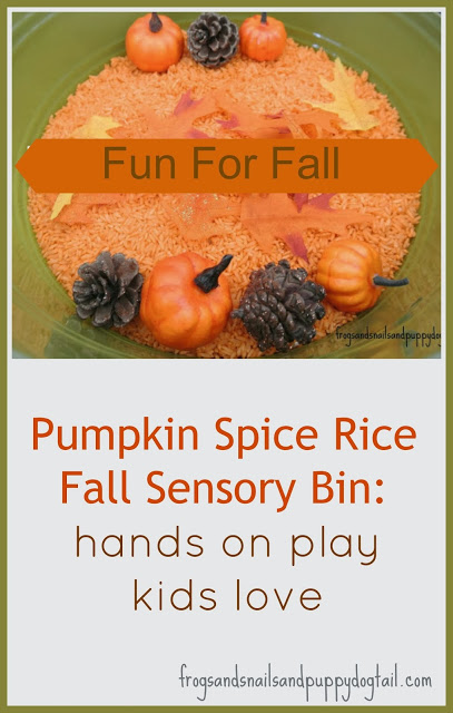 Fall Sensory Bin-Preschooler by FSPDT
