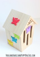 Butterfly House Craft for Kids