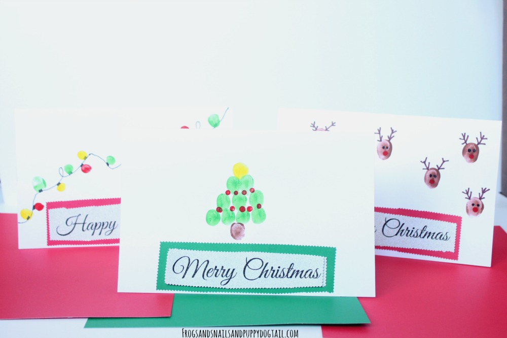 Christmas card craft for kids 