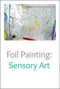 Foil Painting: Sensory Art