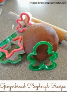 Gingerbread Playdough Recipe 
