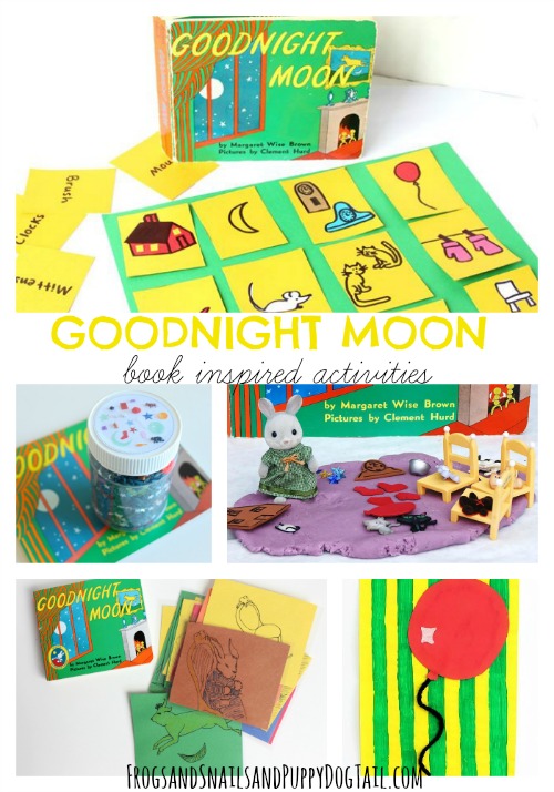 goodnight moon inspired book activities