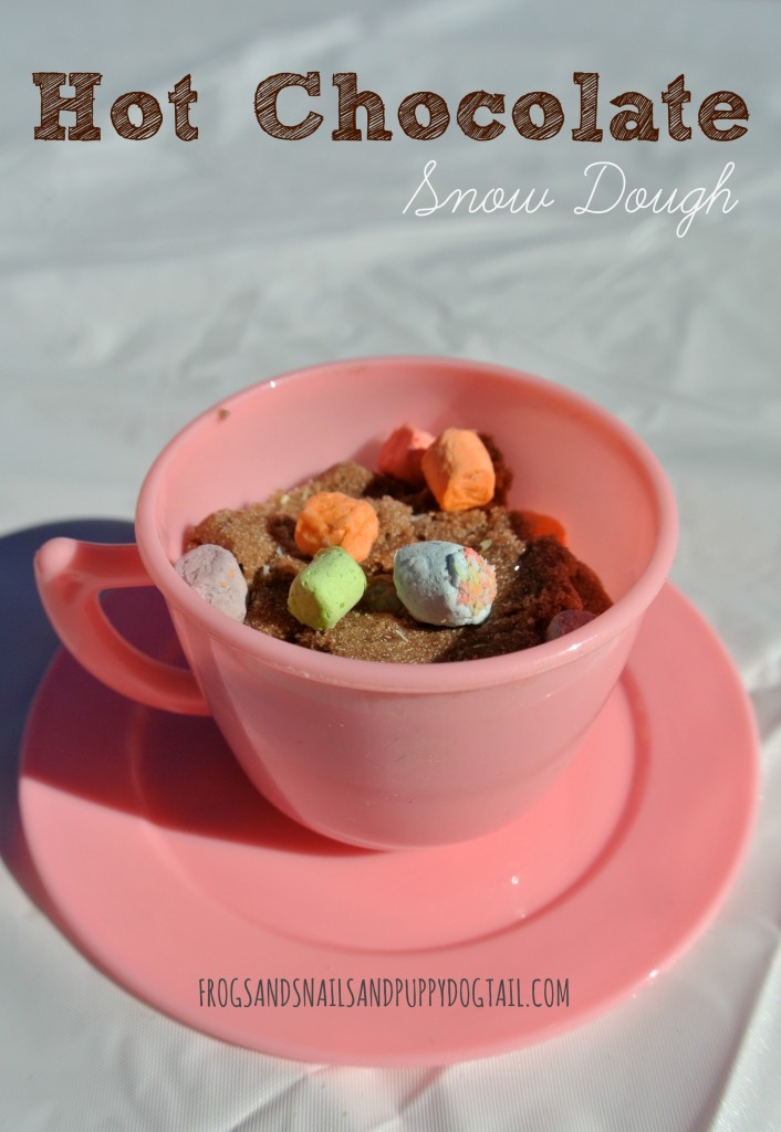 hot chocolate snow dough recipe 