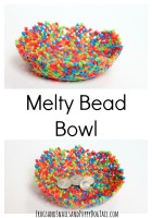 How to make a melty bead bowl with the kids