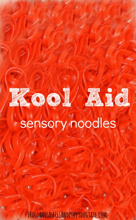 kool aid sensory noodles 