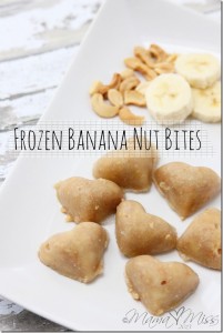 Frozen Banana Nut Bites http://www.mamamiss.com ©2013