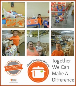 Mini Can Food Drive - To Help Teach Children To Give