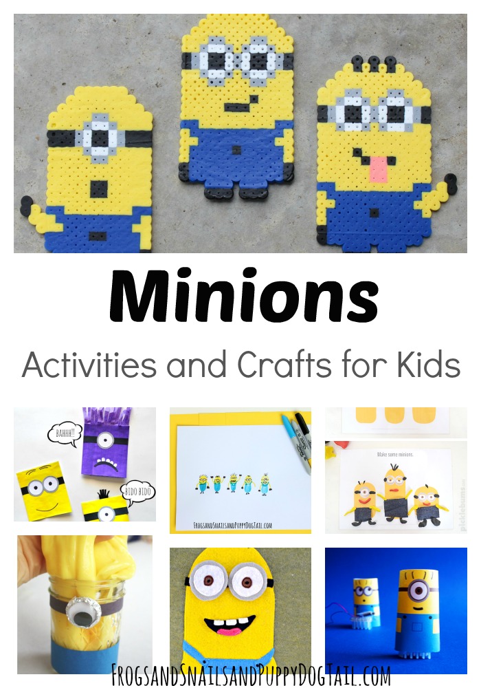 Minions Activities and Crafts for Kids 