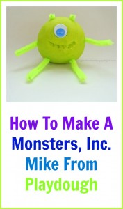 Playdough Mike From Monsters, Inc.