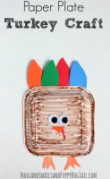 paper plate turkey craft for kids