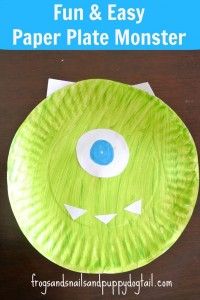 Paper Plate Monsters