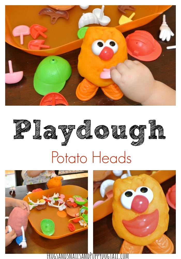 Playdough Potato Heads