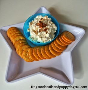 Ritz Cracker Spread Recipe ~ Cheese and Bacon by FSPDT