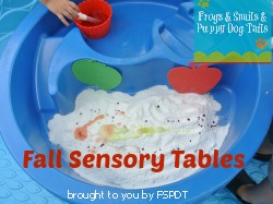Corn Sensory Play- Fall Sensory Table 