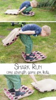 Shark Run Core Strength Game for Kids
