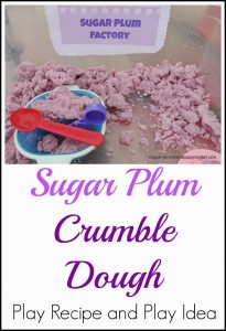 Sugar Plum Crumble Dough Recipe {and pretend play activity} by FSPDT