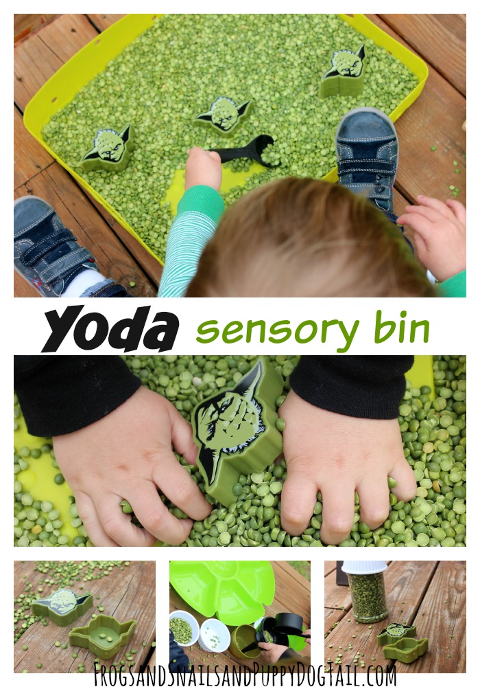 Yoda Sensory Bin