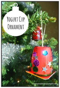 Yogurt Cup Ornament by FSPDT