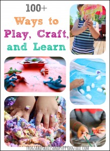 100+ Ways to Play Craft and Learn