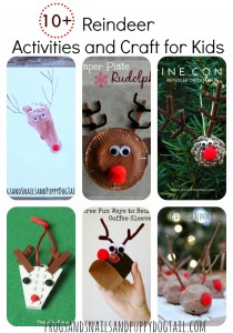 Reindeer Activities and Craft for Kids