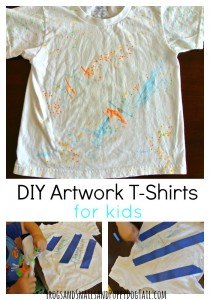 DIY Artwork T-Shirt for kids