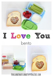 I Love You Bento Lunch Idea for Kids