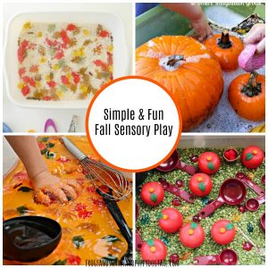 Simple and Fun Fall Sensory Play