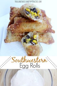 southwestern egg roll recipe