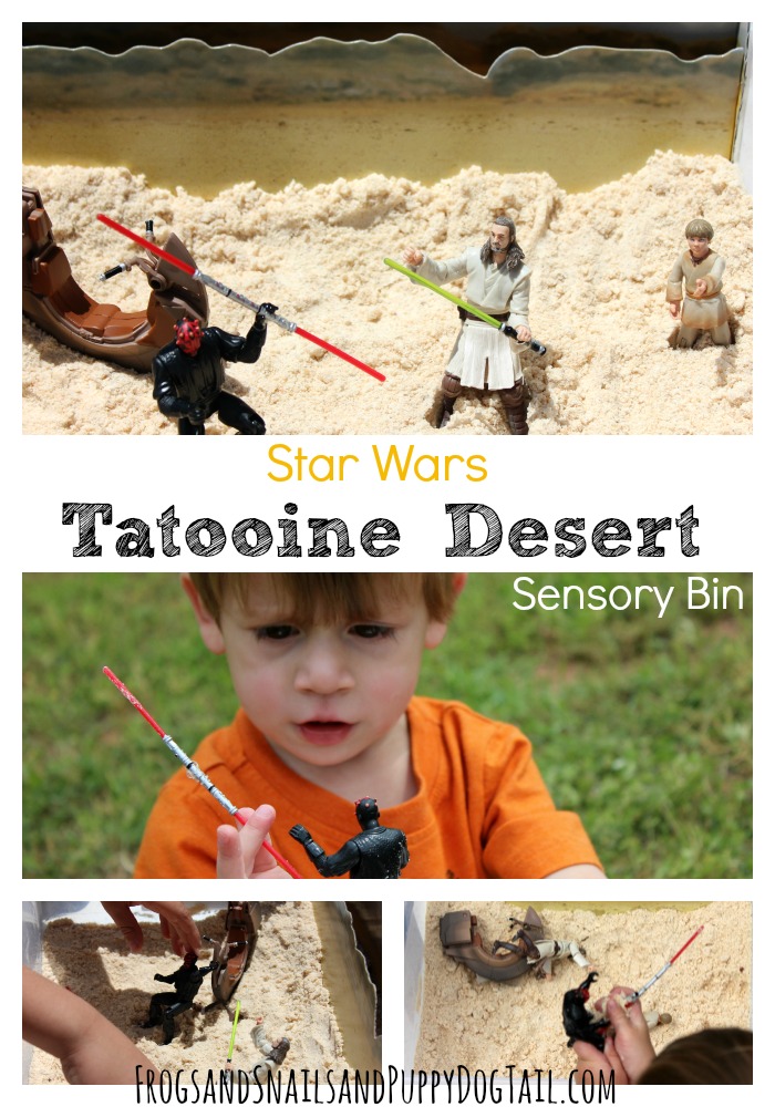 Star Wars Tatoonie Desert Sensory Bin