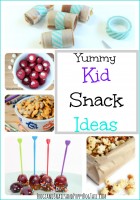 Yummy Kid Snack Ideas that are easy to make