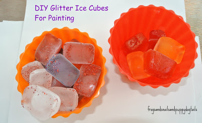 Glitter Ice Painting - FSPDT