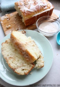 easy cinnamon roll bread with yogurt no yeast recipe