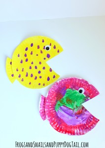 fish paper plate craft for kids