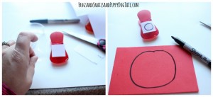 how to make a color and shape match up game for kids