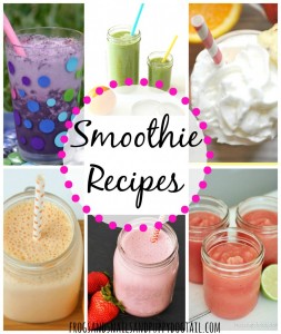 smoothie recipes kids and moms love. Great for snack time.