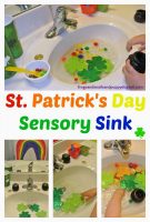 St. Patrick's Day Sensory Sink