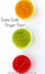 taste safe finger paint