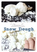 Vitamin E Snow Dough Recipe